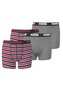 4er Pack Puma Basic Boxer Printed Stripes Boxershorts Jungen Kinder Unterhose