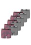 10er Pack Puma Basic Boxer Printed Stripes Boxershorts Jungen Kinder Unterhose