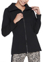 Skechers Snuggle Jacket Damen Fleece Jacke WJA283 BLK schwarz 