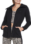 Skechers Snuggle Jacket Damen Fleece Jacke WJA283 BLK schwarz 