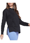 Skechers SKECHLUXE Restful Long Sleeve Hoodie Damen WHD78 BLK schwarz 