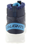 Skechers S Lights Twisted Brights Drovox Jungen Stiefel gefttert LED 401651L blau
