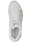 Skechers Street UNO METALLIC LOVE Sneakers Damen M�dchen JGoldcrown weiss 155523
