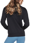 Skechers Signature Damen Pullover Hoodie WHD69 Schwarz