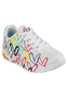 Skechers Street UNO SPREAT THE LOVE Sneakers M�dchen JGoldcrown weiss  