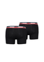 Levis Sportswear Logo Herren Boxershorts Unterw�sche aus Bio-Baumwolle im 2er Pack