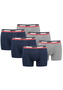 Levis Sportswear Logo Herren Boxershorts Unterw�sche aus Bio-Baumwolle im 6er Pack