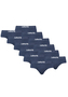 Levis Solid Basic Herren Slips Unterw�sche aus Bio-Baumwolle im 12er Pack