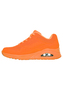 Skechers Street UNO Night Shades Sneakers Damen 73667 neon orange