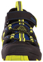 Kappa Kinder Sandale Sommerschuhe Schuhe 260682K 1133 Black/Lime