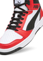Puma Rebound v6 Hoher Sneaker Stiefel Boots Herren Sneaker 392326 04 weiss rot