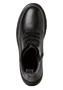 Tamaris Damen Lederstiefel Stiefelette Frauen Ankle Boots schwarz M2526941
