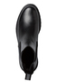 Tamaris Damen Chelsea Boot Lederstiefel Stiefelette Frauen schwarz M2542741 
