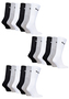 Puma Unisex Crew Tennissocken Sportsocken Socken f�r Damen Herren 18 Paar