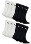 Puma JUNIOR CREW Kinder Tennis Socken f�r M�dchen und Jungen 12er Pack