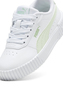 Puma Carina 2.0 PS Kinder Sneaker Schuhe 386186 15 wei�/gr�n