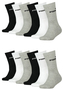 Puma Tennissocken Crew Kinder Tennis Socken Sportsocken Unisex f�r M�dchen und Jungen 12 Paar