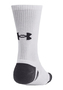 3 Paar Under Armour Performance Tech Crew Sport Socken Unisex 