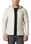 Columbia Powder Pass Hooded Jacket Herren Hybrid-Kapuzenjacke 1773271 278 beige 