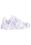 Skechers Street UNO SPREAT THE LOVE Sneakers Mdchen JGoldcrown weiss/lila 
