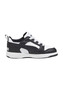 Puma Rebound V6 Lo AC PS Unisex Kinder Sneaker 396742 01 wei�/schwarz