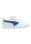 Puma Rebound V6 Lo AC PS Unisex Kinder Sneaker 396742 10 weiss blau