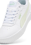 Puma Carina 2.0 JR Kinder Sneaker Leder Schuhe 386185 15 Wei� 