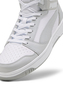 Puma Rebound v6 Hoher Sneaker Stiefel Boots Herren Sneaker 392326 05 weiss grau