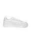 Puma Carina Street Damen Sneaker Leder Schuhe 389390 01 weiss