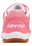 Lotto Schuhe WHIZZER K Kinder Low Top Sneaker 2600120K PINK/WEISS 
