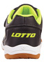 Lotto Schuhe Pacer K Kinder Low Top Sneaker 2600110K Schwarz/gelb 