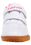 Lotto Schuhe PACER K Kinder Low Top Sneaker 2600110K Weiss/Pink