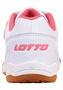 Lotto Schuhe PACER K Kinder Low Top Sneaker 2600110K Weiss/Pink