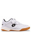 Lotto Schuhe PACER K Kinder Low Top Sneaker 2600110K Weiss/Black