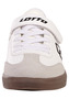 Lotto Schuhe Vintal  K Kinder Low Top Sneaker 2600250K Weiss/Schwarz  