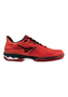 Mizuno WAVE EXCEED LIGHT 2 CC Tennisschuhe Herren 61GC232061 rot 