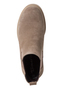 Tamaris Damen Chelsea Boot Wildleder Stiefelette M2545941 taupe