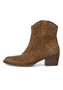 Tamaris Damen Stiefelette Lederstiefel Wildleder Frauen braun M2570241 