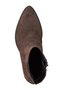 Tamaris Damen Stiefelette Lederstiefel Wildleder Frauen braun M2570241 