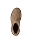 Tamaris Damen Chelsea Boot Lederstiefel Stiefelette Frauen Leder M2590243 braun