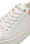 Tamaris Low Top Sneaker 1-23313-41 119 Damen Frauen Schuhe Vegan wei�/rosegold