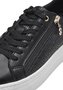 Tamaris Low Top Sneaker 1-23313-41 048 Damen Frauen Schuhe Vegan schwarz/gold