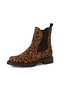 Tamaris Damen Chelsea Boot Lederstiefel Stiefelette Frauen Leopard M2542741 