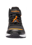 KangaROOS KX-Hydro High-Top Kinder Unisex Sneaker Wasserfest schwarz/orange 