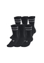 6 Paar Under Armour Essential Crew Sport Socken Unisex  