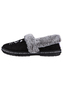 Womens BOBS Too Cozy - Meow Hausschuhe Vegan Pantoffeln 33355 schwarz