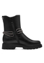 Tamaris Damen Chelsea Boot 1-25814-43 091 Stiefelette gef�ttert schwarz vegan 