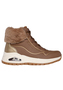 Skechers Damen UNO RUGGED FALL SHIMMER Sneaker Winterstiefel 167993 TPGD taupe 