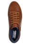 Skechers CAVELL - SPARKMAN Herren Sneakers Schuhe 210944 LUG braun