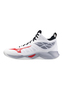 Mizuno WAVE Dimension MID Volleyballschuhe  Herren V1GA224596 White/Salsa/Black 